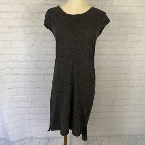 H&M Divided XS Heathered Black Tank Dress